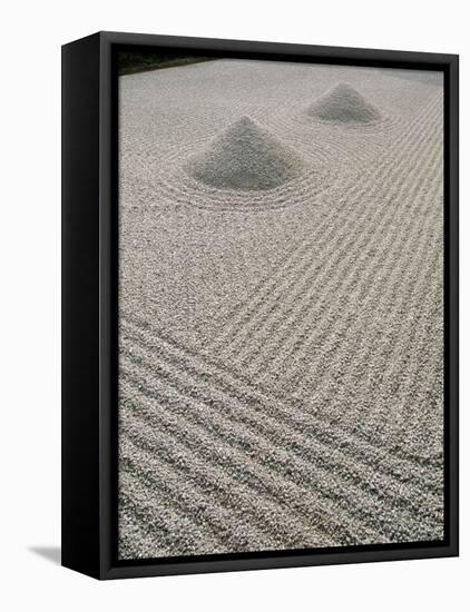 The Great Ocean Rock, Daisen-In Zen Garden, Daitokuji Temple, Kyoto, Honshu, Japan-null-Framed Premier Image Canvas