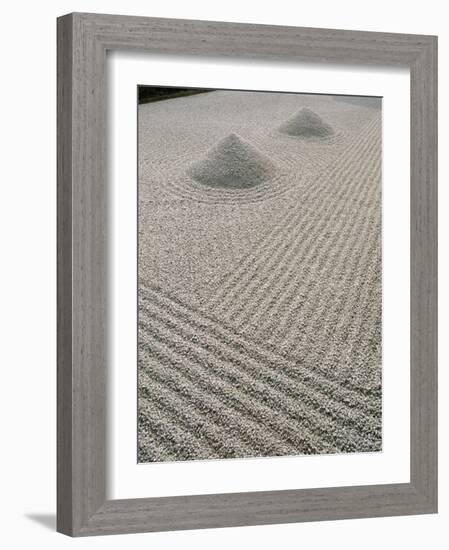 The Great Ocean Rock, Daisen-In Zen Garden, Daitokuji Temple, Kyoto, Honshu, Japan-null-Framed Photographic Print