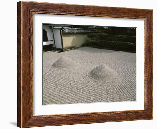 The Great Ocean Rock, Daisen-In Zen Garden, Daitokuji Temple, Kyoto, Honshu, Japan-null-Framed Photographic Print