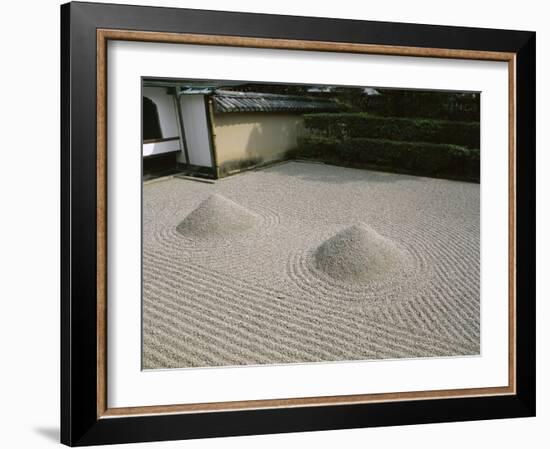 The Great Ocean Rock, Daisen-In Zen Garden, Daitokuji Temple, Kyoto, Honshu, Japan-null-Framed Photographic Print