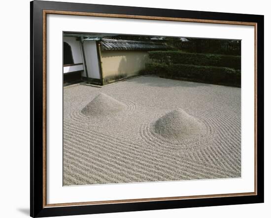 The Great Ocean Rock, Daisen-In Zen Garden, Daitokuji Temple, Kyoto, Honshu, Japan-null-Framed Photographic Print