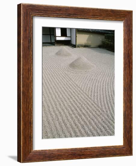 The Great Ocean Rock, Daisen-In Zen Garden, Daitokuji Temple, Kyoto, Honshu, Japan-null-Framed Photographic Print