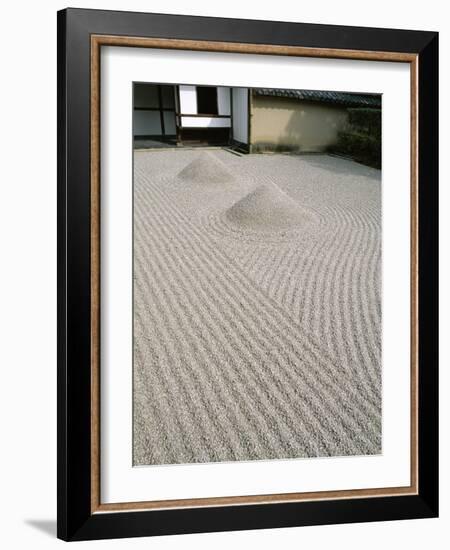 The Great Ocean Rock, Daisen-In Zen Garden, Daitokuji Temple, Kyoto, Honshu, Japan-null-Framed Photographic Print