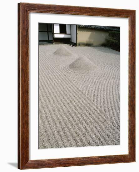 The Great Ocean Rock, Daisen-In Zen Garden, Daitokuji Temple, Kyoto, Honshu, Japan-null-Framed Photographic Print