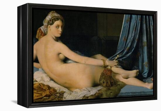 The Great Odalisque, 1814-Jean-Auguste-Dominique Ingres-Framed Premier Image Canvas