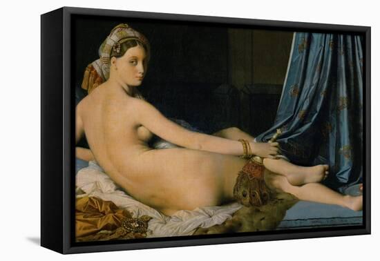 The Great Odalisque, 1814-Jean-Auguste-Dominique Ingres-Framed Premier Image Canvas