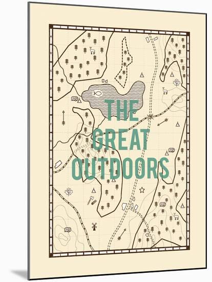 The Great Outdoors-Tom Frazier-Mounted Giclee Print