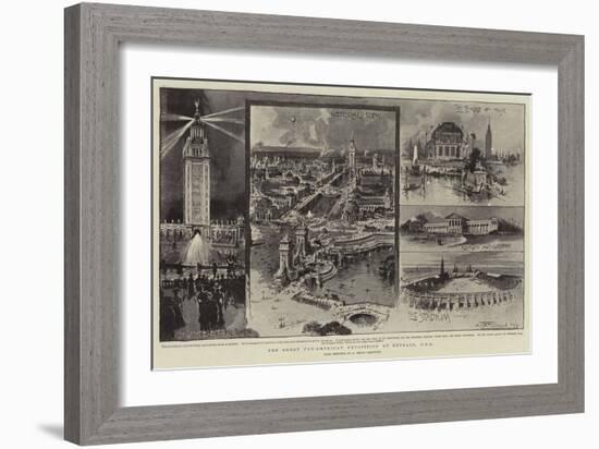 The Great Pan-American Exposition at Buffalo, USA-null-Framed Giclee Print