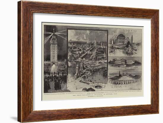 The Great Pan-American Exposition at Buffalo, USA-null-Framed Giclee Print