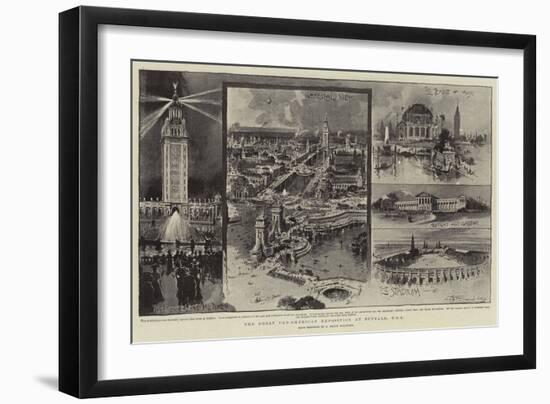 The Great Pan-American Exposition at Buffalo, USA-null-Framed Giclee Print