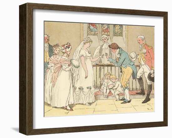 The Great Panjandrum Himself-Randolph Caldecott-Framed Giclee Print