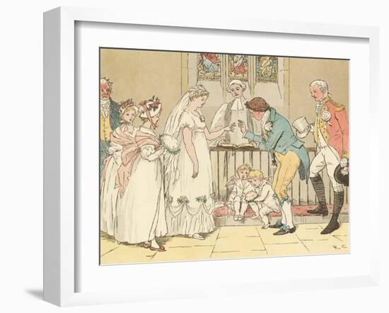 The Great Panjandrum Himself-Randolph Caldecott-Framed Giclee Print