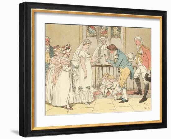 The Great Panjandrum Himself-Randolph Caldecott-Framed Giclee Print