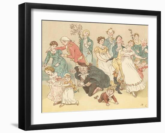 The Great Panjandrum Himself-Randolph Caldecott-Framed Giclee Print