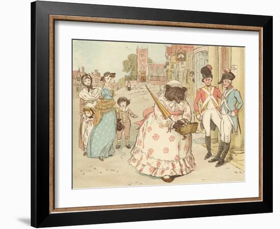 The Great Panjandrum Himself-Randolph Caldecott-Framed Giclee Print