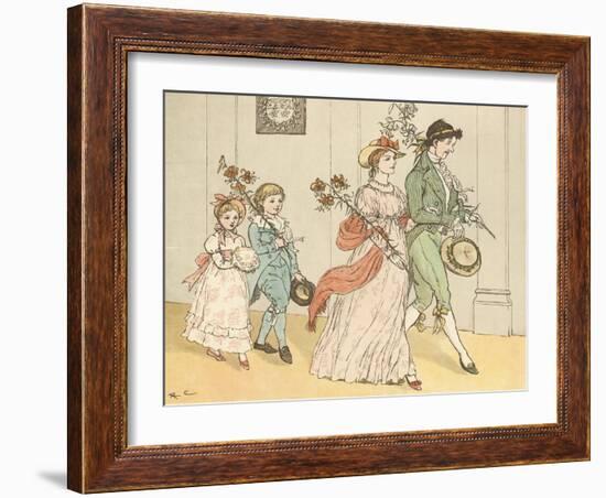 The Great Panjandrum Himself-Randolph Caldecott-Framed Giclee Print