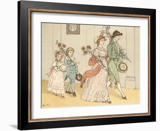 The Great Panjandrum Himself-Randolph Caldecott-Framed Giclee Print