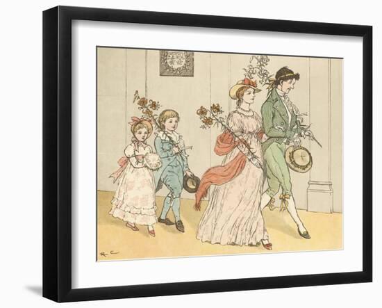 The Great Panjandrum Himself-Randolph Caldecott-Framed Giclee Print