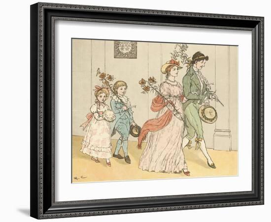 The Great Panjandrum Himself-Randolph Caldecott-Framed Giclee Print