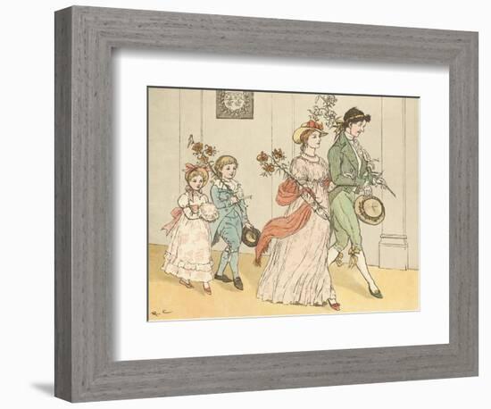 The Great Panjandrum Himself-Randolph Caldecott-Framed Giclee Print