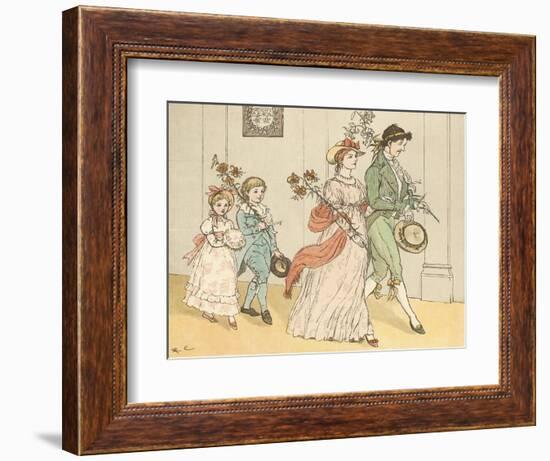 The Great Panjandrum Himself-Randolph Caldecott-Framed Giclee Print