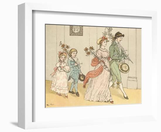 The Great Panjandrum Himself-Randolph Caldecott-Framed Giclee Print