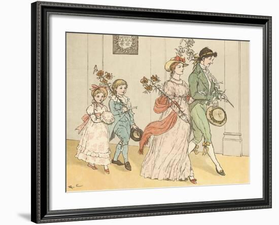 The Great Panjandrum Himself-Randolph Caldecott-Framed Giclee Print