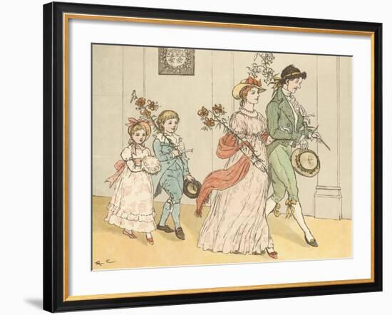 The Great Panjandrum Himself-Randolph Caldecott-Framed Giclee Print