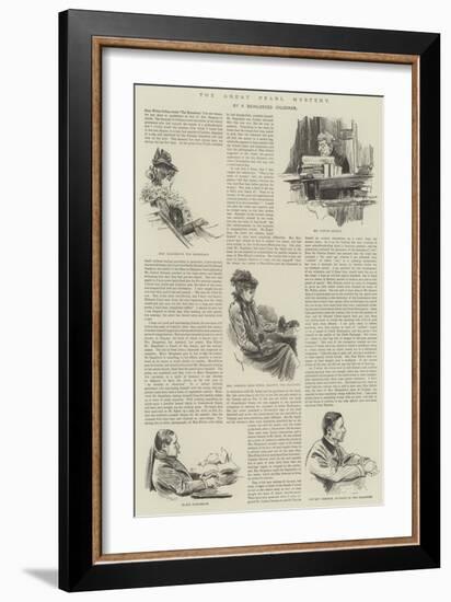 The Great Pearl Mystery-William Douglas Almond-Framed Giclee Print