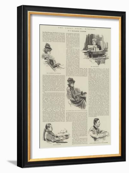 The Great Pearl Mystery-William Douglas Almond-Framed Giclee Print