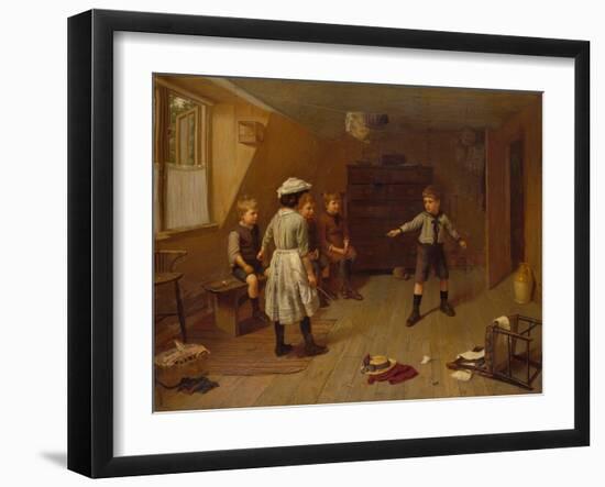 The Great Performance, 1890-Harry Brooker-Framed Giclee Print