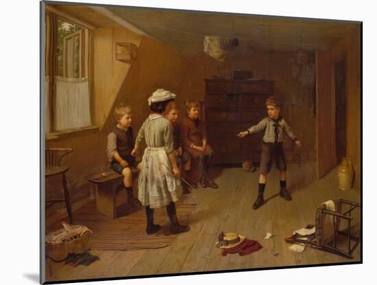 The Great Performance, 1890-Harry Brooker-Mounted Giclee Print