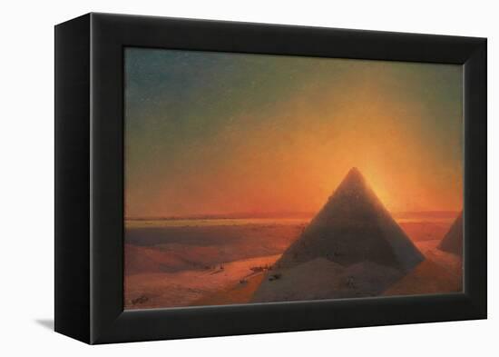 The Great Pyramid at Giza, 1878-Ivan Konstantinovich Aivazovsky-Framed Premier Image Canvas