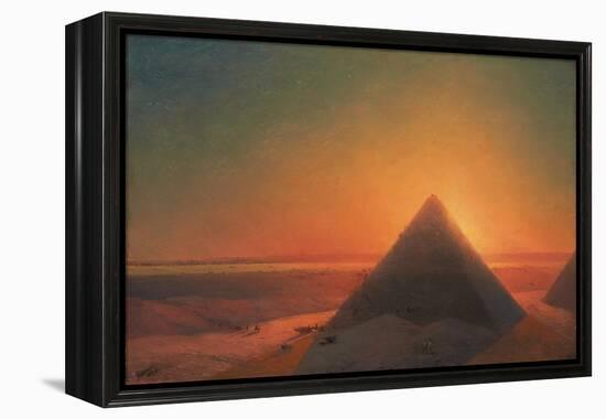 The Great Pyramid at Giza, 1878-Ivan Konstantinovich Aivazovsky-Framed Premier Image Canvas