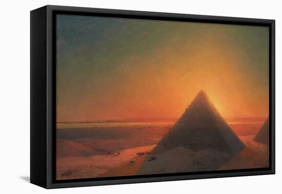 The Great Pyramid at Giza, 1878-Ivan Konstantinovich Aivazovsky-Framed Premier Image Canvas
