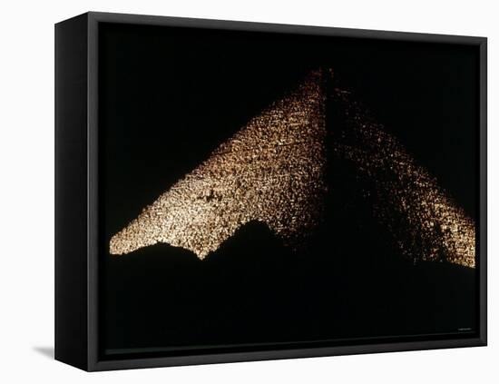 The Great Pyramid Egypt, c.1980-null-Framed Premier Image Canvas