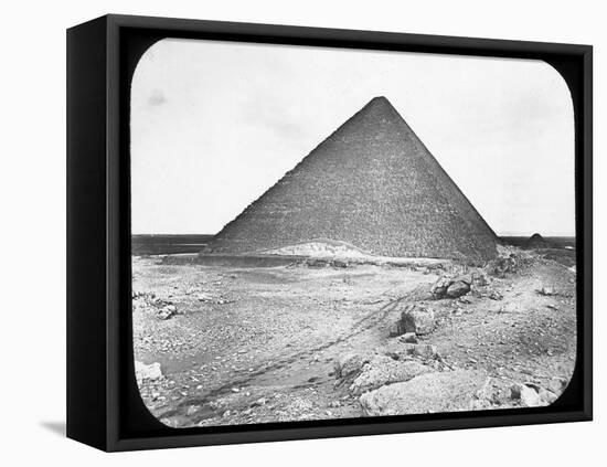 The Great Pyramid of Khufu (Cheop), Giza, Egypt, C1890-Newton & Co-Framed Premier Image Canvas