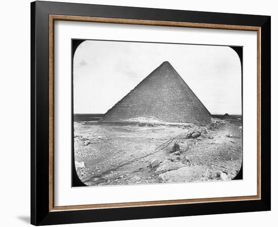 The Great Pyramid of Khufu (Cheop), Giza, Egypt, C1890-Newton & Co-Framed Photographic Print