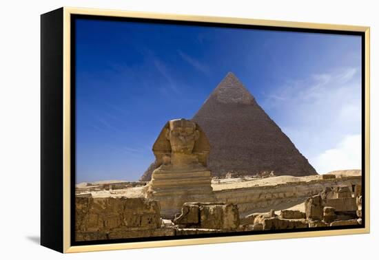 The Great Pyramids-null-Framed Stretched Canvas