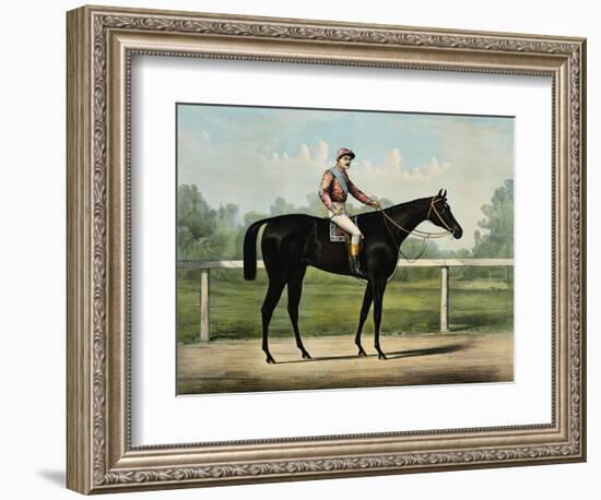 The Great Racer Kingston-Currier & Ives-Framed Giclee Print