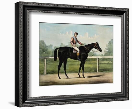 The Great Racer Kingston-Currier & Ives-Framed Giclee Print