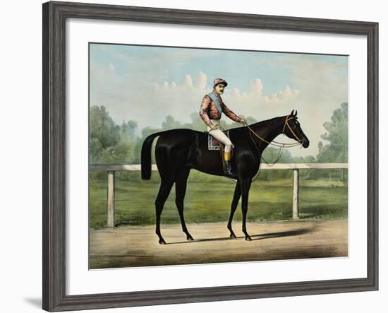 The Great Racer Kingston-Currier & Ives-Framed Giclee Print