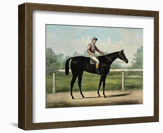 The Great Racer Kingston-Currier & Ives-Framed Premium Giclee Print