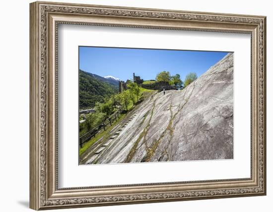 The Great Rupe Magna in Grosio-Roberto Moiola-Framed Photographic Print