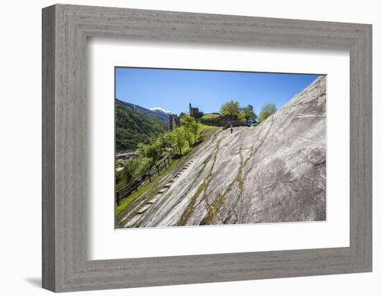 The Great Rupe Magna in Grosio-Roberto Moiola-Framed Photographic Print
