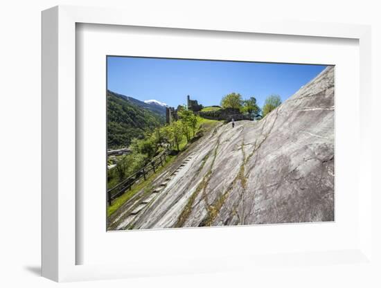 The Great Rupe Magna in Grosio-Roberto Moiola-Framed Photographic Print