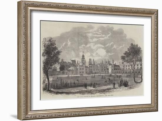 The Great Schools of England, Charterhouse from the Green-null-Framed Premium Giclee Print