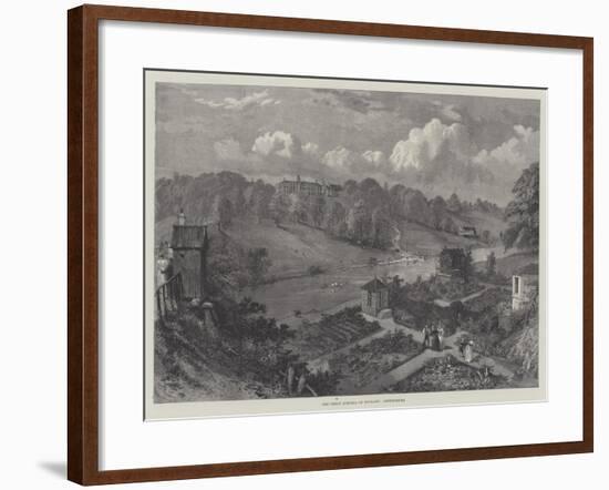 The Great Schools of England, Shrewsbury-null-Framed Giclee Print
