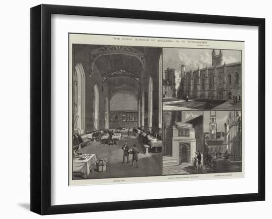 The Great Schools of England, Winchester-null-Framed Giclee Print