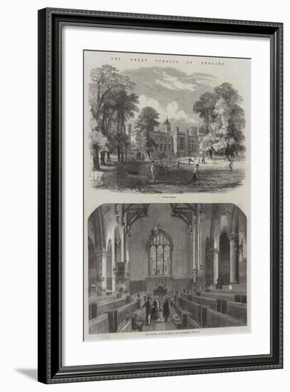 The Great Schools of England-null-Framed Giclee Print